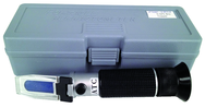 Refractometer with carring case 0-32 Brix Scale; includes case & sampler - Americas Tooling