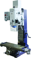 20" Gear Head Milling Machine, Variable Speed, 3HP, 240V, 1PH - Americas Tooling