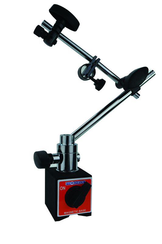 Magnetic Base - With Universal Articulating Arm - Americas Tooling