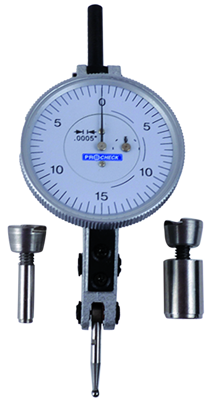 0.06/0.0005"- Long Range - Test Indicator - 3 Point 1" Dial - Americas Tooling