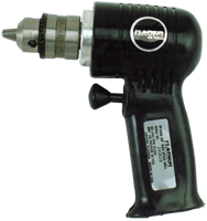 #FP3050 - 3/8'' Chuck Size - Non-Reversing - Air Powered Drill - Americas Tooling