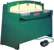 Hydraulic Sheet Metal Shear - #NH5216; 16 Gauge Capacity (Mild Steel); 3HP Motor - Americas Tooling