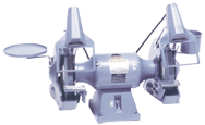 Bench Grinder-Deluxe - #1021WD; 10 x 1 x 7/8'' Wheel Size; 1.5HP; 3PH; 208-230/460V Motor - Americas Tooling