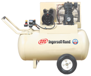 30 Gallon / Horizontal Tank; 2HP; 1PH; 115V Motor Air Compressor #SS3F2-GM - Americas Tooling