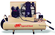 8 Gallon / Horizontal Tank; 5-1/2HP Gas Engine Air Compressor #SS3J5 5GH-WB - Americas Tooling