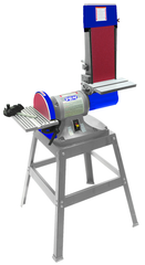 6" x 48" Belt and 9" Disc Combination Sander 1HP 115/230V 1PH; Open Stand; Miter Gauge - Americas Tooling