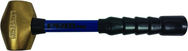 PRM Pro 2 lb. Brass Hammer with 12" Fiberglass Handle - Americas Tooling