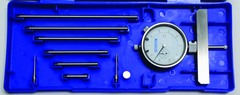 0 - 22" Measuring Range (.001" Grad.) - Dial Depth Gage with 4" Base - Americas Tooling