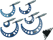 0-6" .0001" Outside Micrometer Set - Americas Tooling