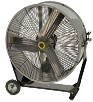 36" Portable Tilting Mancooler Fan 1/2 HP - Americas Tooling