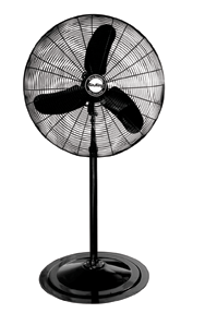 30" Pedestal Fan; 3-speed; 1/3 HP; 120V - Americas Tooling