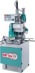 14" CNC automatic saw fully programmable; 4" round capacity; 4 x 7" rectangle capacity; ferrous cutting variable speed 13-89 rpm; 4HP 3PH 230/460V; 1900lbs - Americas Tooling