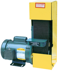 Belt Sander-with Dust Collector & Stand - #S4SV; 4 x 36'' Belt; 1/2HP; 1PH Motor - Americas Tooling