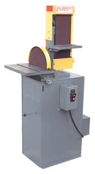 6" x 48" Belt and 12" Disc Floor Standing Combination Sander with Dust Collector 3HP; 3PH - Americas Tooling