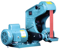 Belt Grinder - #482MC100A; 2 x 48'' Belt; 1HP; 1PH; 230V Motor - Americas Tooling