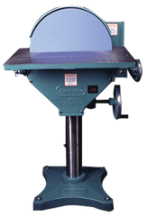 Heavy Duty Disc Sander-No Controls & NO Magnetic Starter - #20100 - 20'' Disc - 3HP; 3PH; 230V Motor - Americas Tooling