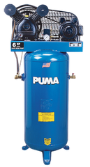 Air Compressors - Model #PK6560V; 60 Gallon / Horizontal Tank; 6-1/2HP; 1PH; 230V Motor - Americas Tooling