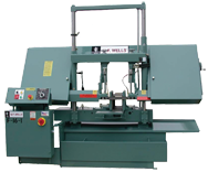 Wet Horizontal Bandsaw - #F-16-1; 16 x 20'' Capacity; 7.5HP; 440V, 3PH Motor - Americas Tooling