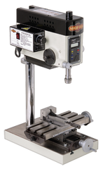 Mill Drill - 1JT Spindle - 3-1/2 x 8'' Table Size - 1/5HP; 1PH; 110V Motor - Americas Tooling