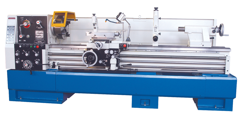 224120A 22" x 120" Gear Head Toolroom Lathe; (12) 35-1250 RPM Spindle Speeds; D1-8 Spindle; Spindle Hole Dia. 4-1/8"; 15HP 220/440volt/3ph - Americas Tooling