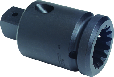 Proto® Impact Drive Adapter #5 Spline F x 1-1/2" M - Americas Tooling