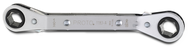 Proto® Offset Double Box Reversible Ratcheting Wrench 1/2" x 9/16" - 6 Point - Americas Tooling