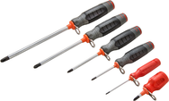 Proto® Tether-Ready 6 Piece Duratek Phillips Screwdriver Set - Americas Tooling