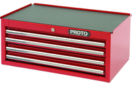 Proto® 440SS Intermediate Chest - 4 Drawer, Red - Americas Tooling