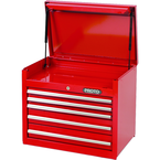 Proto® 440SS 27" Top Chest - 5 Drawer, Red - Americas Tooling