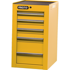 Proto® 450HS Side Cabinet - 5 Drawer, Yellow - Americas Tooling