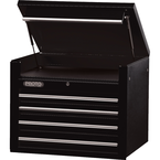 Proto® 450HS 34" Top Chest - 4 Drawer, Black - Americas Tooling