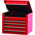 Proto® 450HS 34" Top Chest - 4 Drawer, Red - Americas Tooling