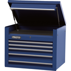 Proto® 450HS 34" Top Chest - 5 Drawer, Blue - Americas Tooling