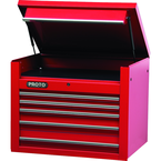 Proto® 450HS 34" Top Chest - 5 Drawer, Red - Americas Tooling