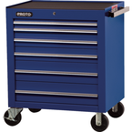 Proto® 450HS 34" Roller Cabinet - 6 Drawer, Blue - Americas Tooling