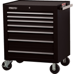 Proto® 450HS 34" Roller Cabinet - 7 Drawer, Black - Americas Tooling