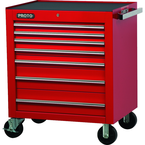 Proto® 450HS 34" Roller Cabinet - 7 Drawer, Red - Americas Tooling