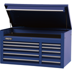 Proto® 450HS 50" Top Chest - 10 Drawer, Blue - Americas Tooling