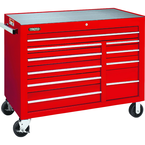 Proto® 450HS 50" Workstation - 10 Drawer, Red - Americas Tooling