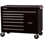 Proto® 450HS 50" Workstation - 7 Drawer & 1 Shelf, Black - Americas Tooling