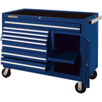 Proto® 450HS 50" Workstation - 8 Drawer & 1 Shelf, Blue - Americas Tooling