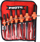 Proto® Tether-Ready 7 Piece Pin Punch Set - Americas Tooling