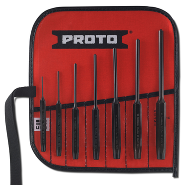 Proto® 7 Piece Roll Pin Punch Set S2 - Americas Tooling