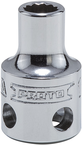 Proto® Tether-Ready 3/8" Drive Socket 1/4" - 12 Point - Americas Tooling