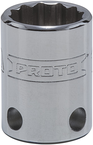 Proto® Tether-Ready 3/8" Drive Socket 15 mm - 12 Point - Americas Tooling