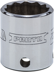 Proto® Tether-Ready 3/8" Drive Socket 20 mm - 12 Point - Americas Tooling