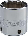 Proto® Tether-Ready 3/8" Drive Socket 25 mm - 12 Point - Americas Tooling