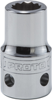 Proto® Tether-Ready 1/2" Drive Socket 11 mm - 12 Point - Americas Tooling