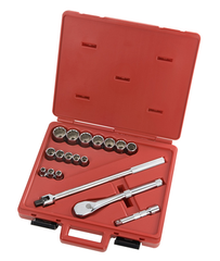 Proto® 1/2" Drive 18 Piece Socket Set - 12 Point - Americas Tooling