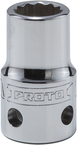 Proto® Tether-Ready 1/2" Drive Socket 12 mm - 12 Point - Americas Tooling